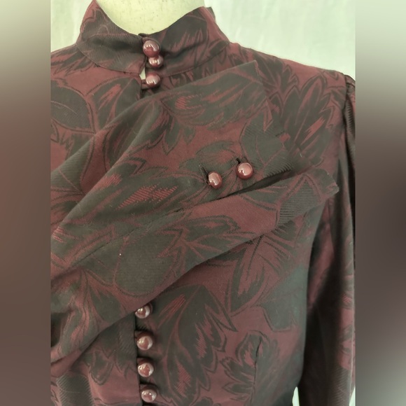 1980’s Kathryn Conover Victorian/Prairie Style 2 Piece SkirtSZ 12/Blouse SZ 8 - Picture 5 of 16